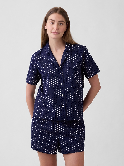 Image number 1 showing, Poplin PJ Shirt