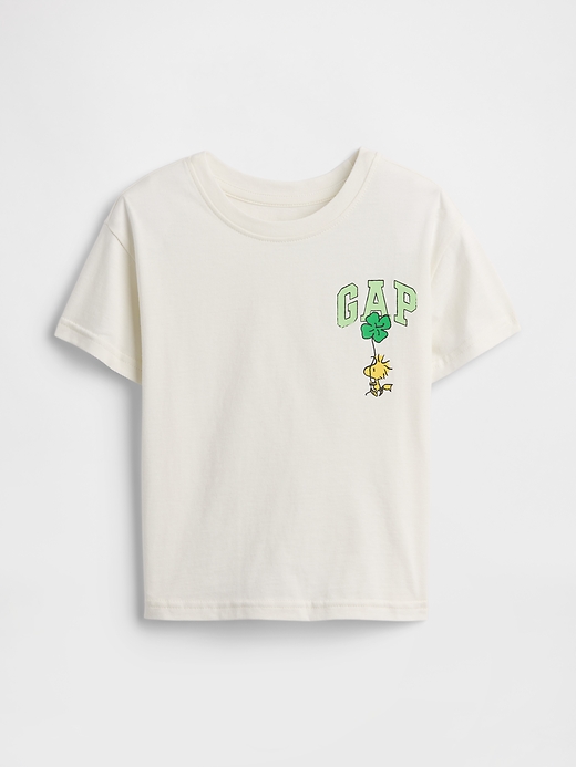 L'image numéro 1 présente T-shirt à imprimé Peanuts | babyGap