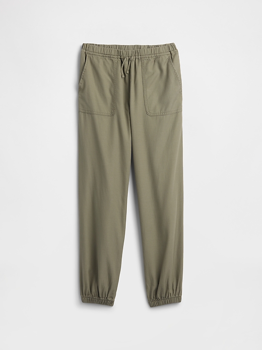 Image number 1 showing, Kids Pull-On Twill Utility Joggers