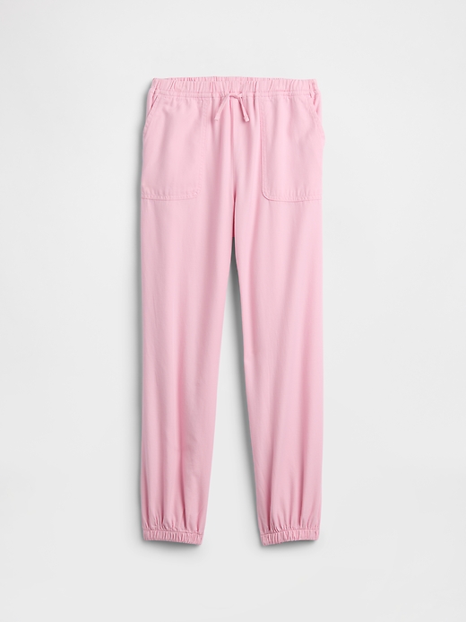 Image number 1 showing, Kids Pull-On Twill Utility Joggers