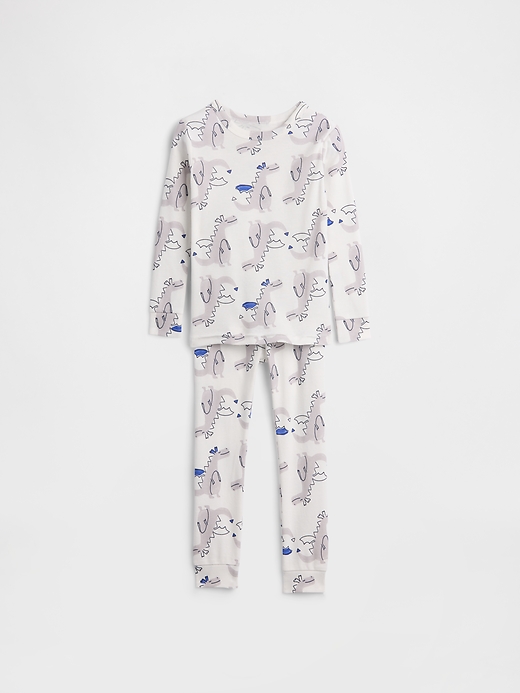 Image number 1 showing, babyGap 100% Organic Cotton Dragon PJ Set