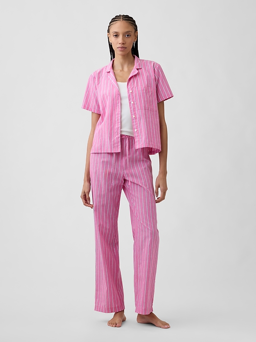 Image number 1 showing, Poplin PJ Pants
