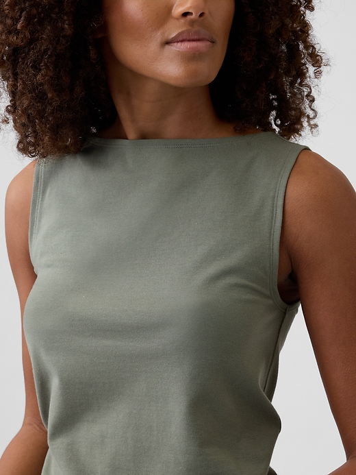 Image number 4 showing, Boatneck Tank Top