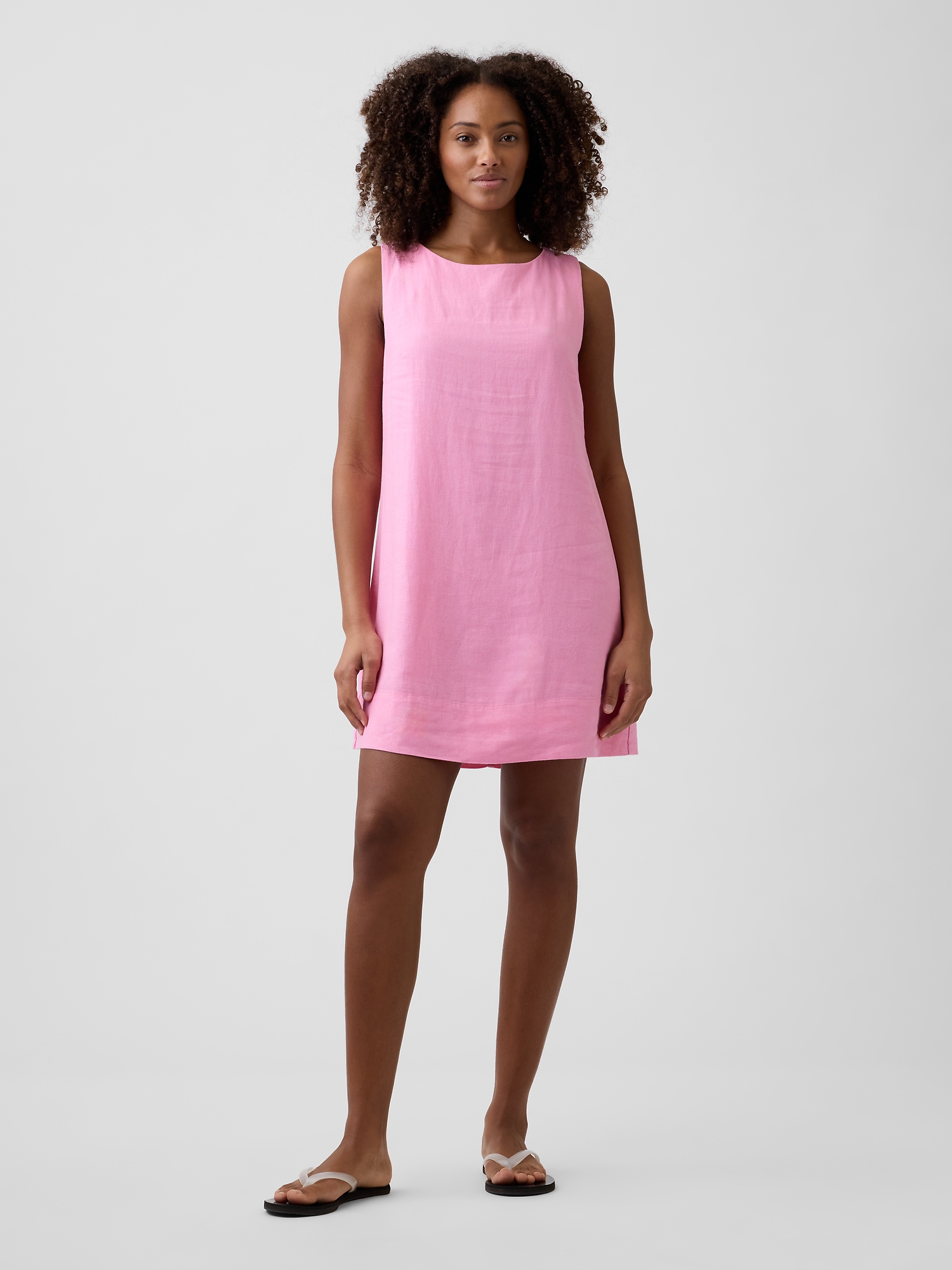 knee length dresses for ladies Crochet Patchwork Sleeveless Dress – English Factory main image 0