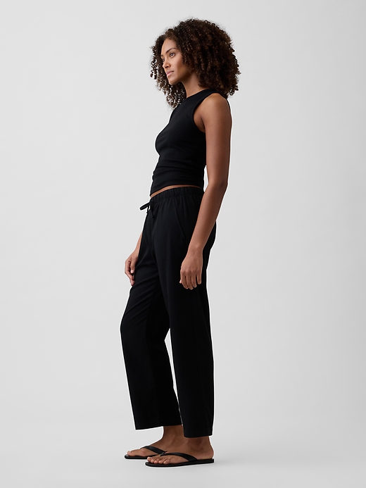 Image number 3 showing, Mid Rise Easy Twill Pants