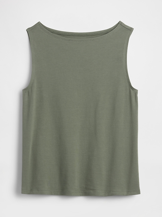 Image number 5 showing, Boatneck Tank Top