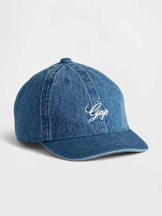 Image number 1 showing, Toddler Gap Logo Denim Baseball Hat