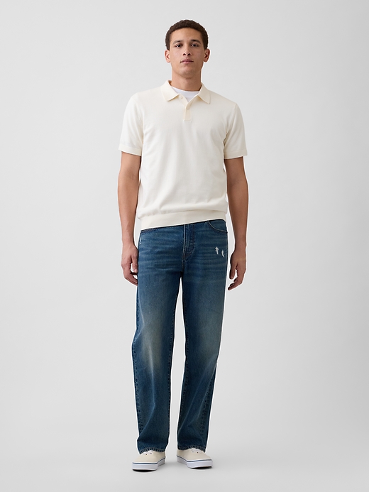 Image number 3 showing, Sweater Polo Shirt