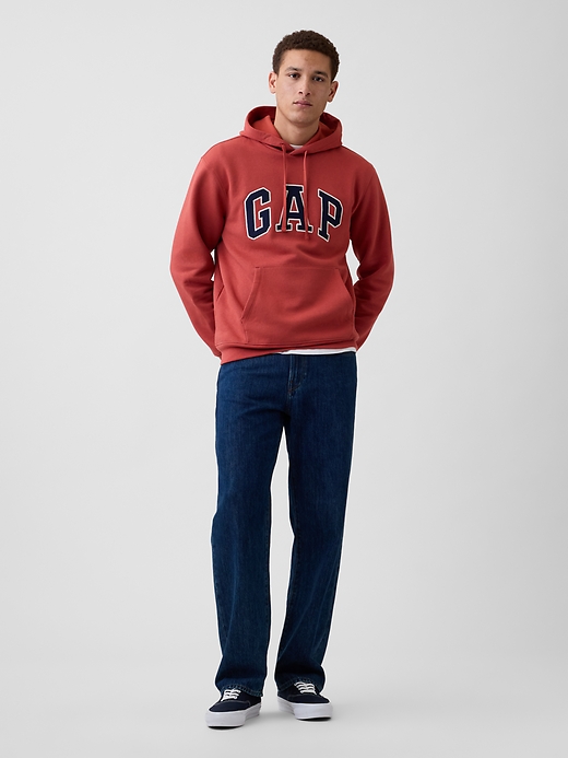 Image number 3 showing, Adult Relaxed Gap Logo Hoodie