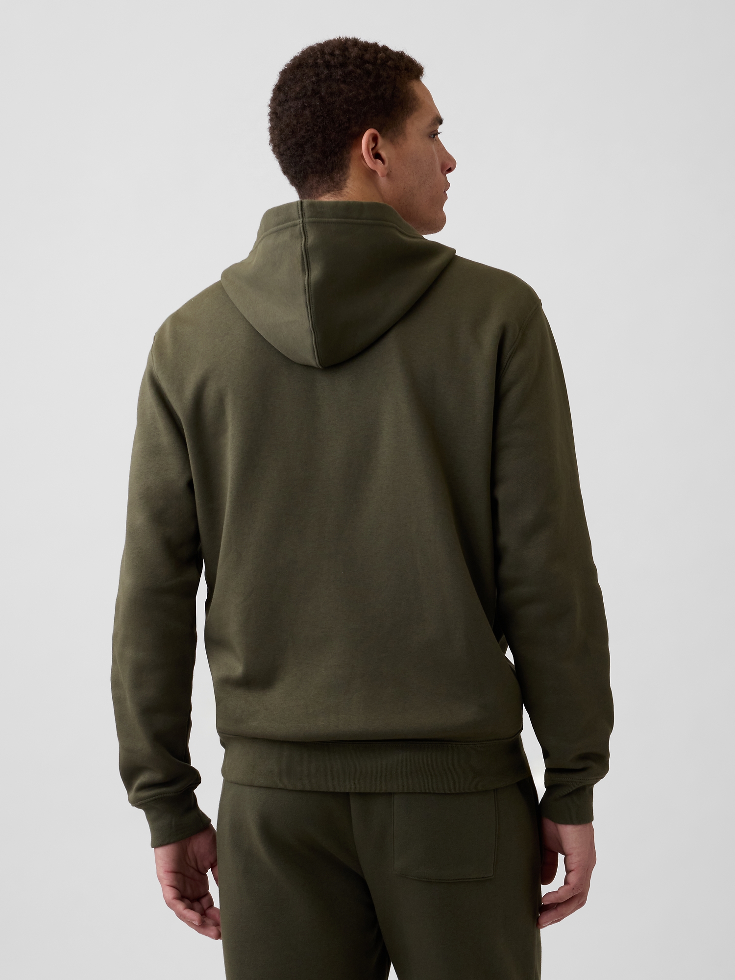 Adult Relaxed Gap Logo Zip Hoodie | Gap Factory