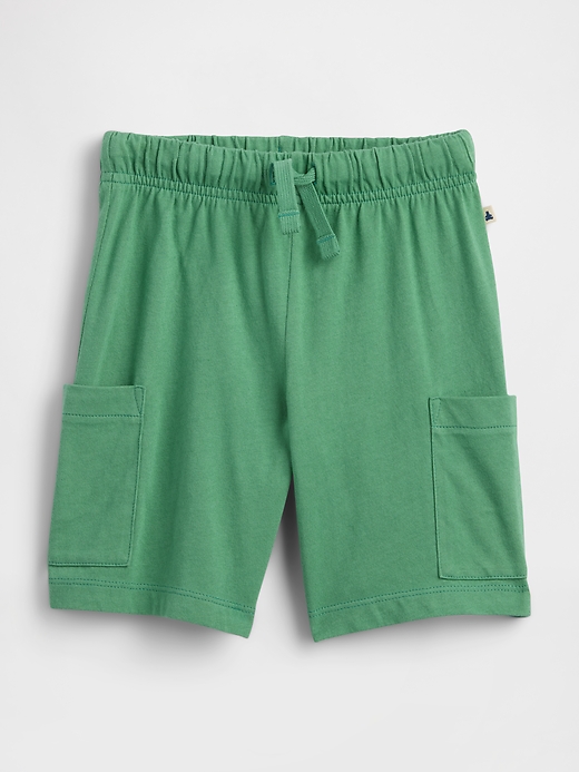Image number 1 showing, babyGap Pull-On Jersey Cargo Shorts