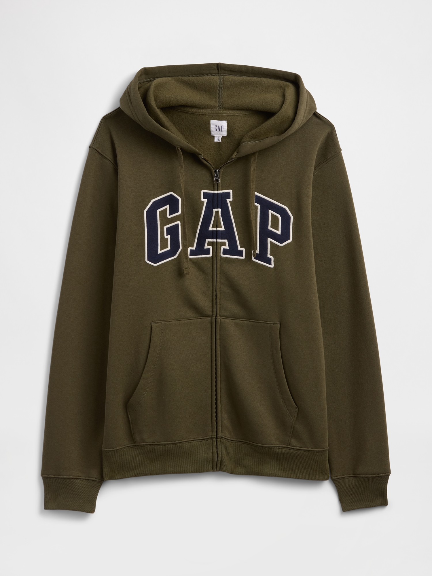 GAPページ Adult Relaxed Gap Logo Zip Hoodie | Gap Factory