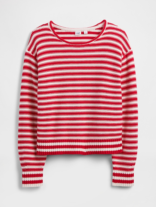 Image number 5 showing, Relaxed Stripe Rollneck Sweater