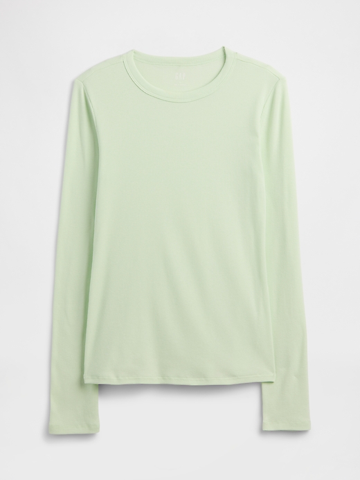 Image number 5 showing, Essential Ribbed Crewneck T-Shirt