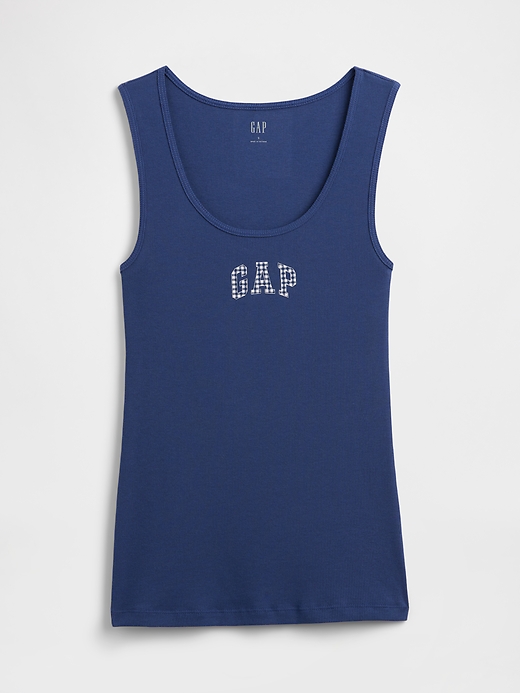Gap Logo Ribbed Tank Top | Gap Factory