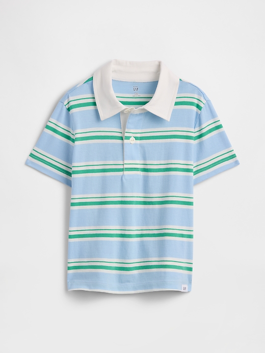Image number 1 showing, babyGap Stripe Rugby Polo Shirt