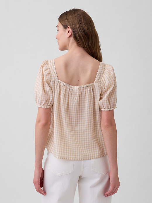 Image number 2 showing, Relaxed Tie-Front Top