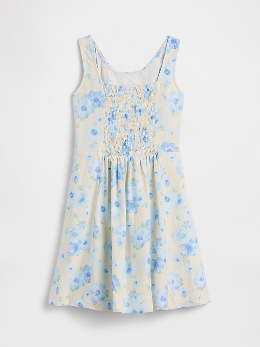 Image number 2 showing, Kids Linen-Blend Tank Dress