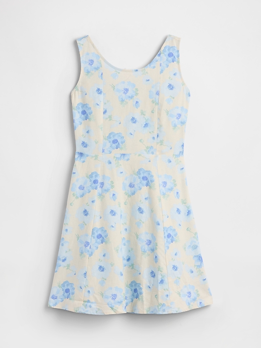 Image number 1 showing, Kids Linen-Blend Tank Dress