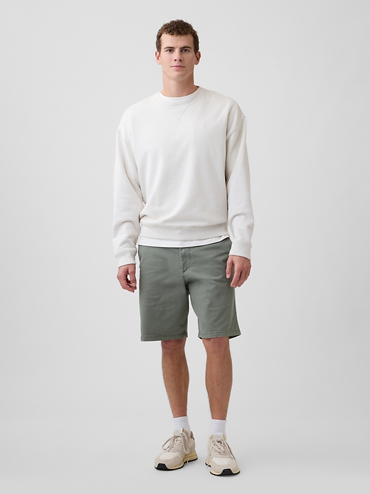 Image number 1 showing, 9" Essential Khaki Shorts