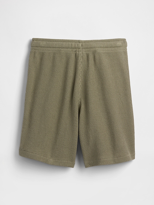 Image number 2 showing, Kids Relaxed Pull-On Ribbed Shorts