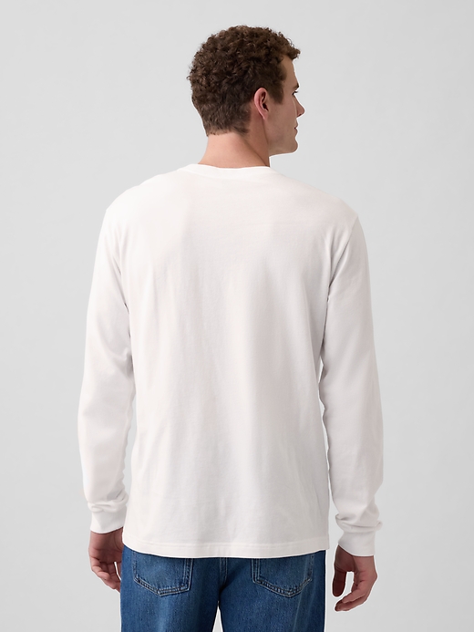 Image number 2 showing, Everyday Soft Relaxed Gap Mini-Logo T-Shirt
