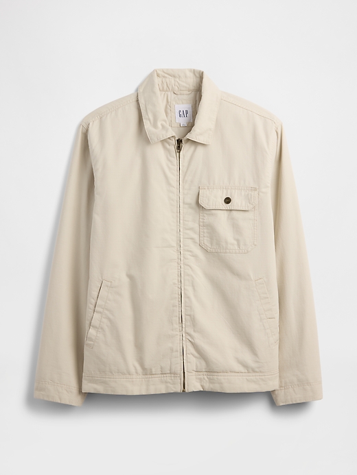 Image number 5 showing, Relaxed Ripstop Utility Jacket
