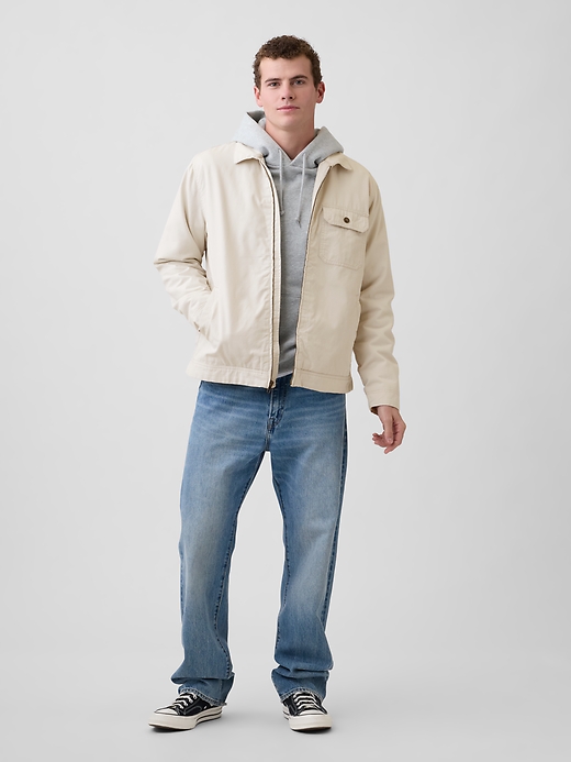 Image number 3 showing, Relaxed Ripstop Utility Jacket