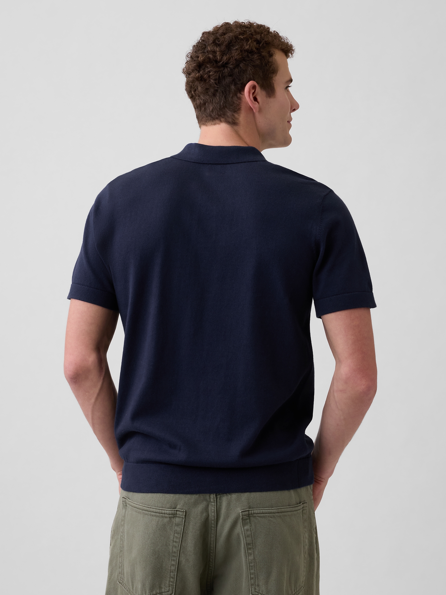 Sweater Polo Shirt | Gap Factory