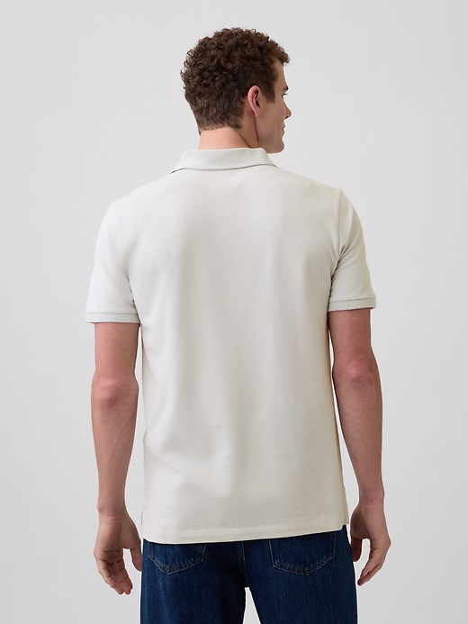 Image number 2 showing, Colorblock Stretch Pique Polo Shirt
