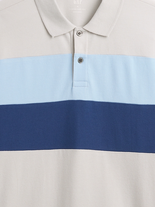Image number 4 showing, Colorblock Stretch Pique Polo Shirt