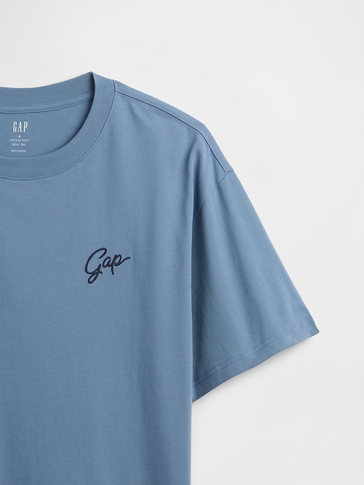 Image number 4 showing, Soft Boxy Gap Logo T-Shirt