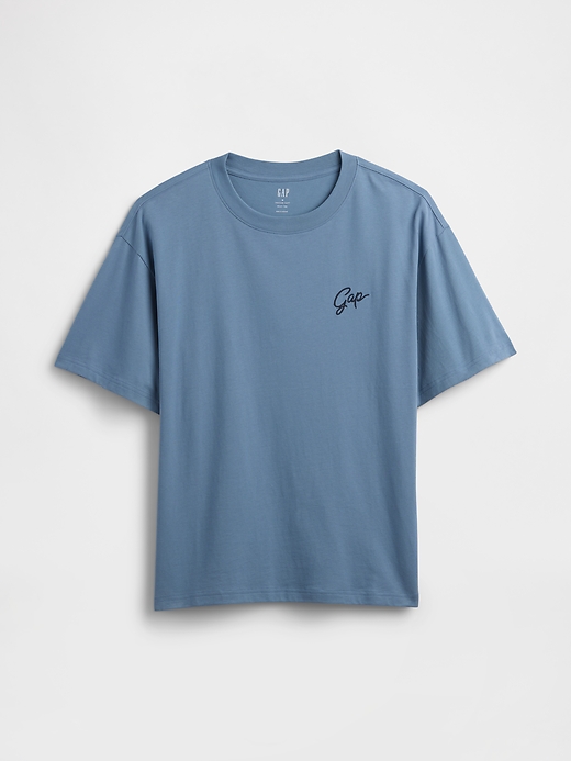 Image number 5 showing, Soft Boxy Gap Logo T-Shirt