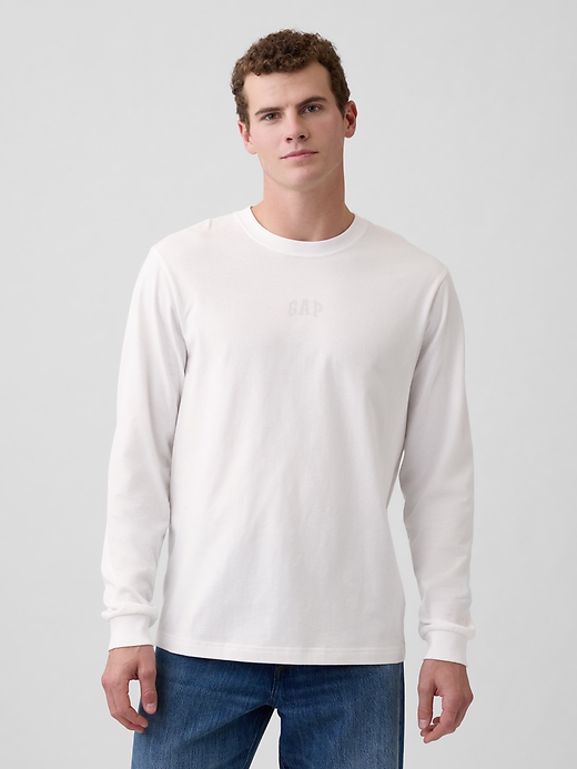Image number 1 showing, Everyday Soft Relaxed Gap Mini-Logo T-Shirt