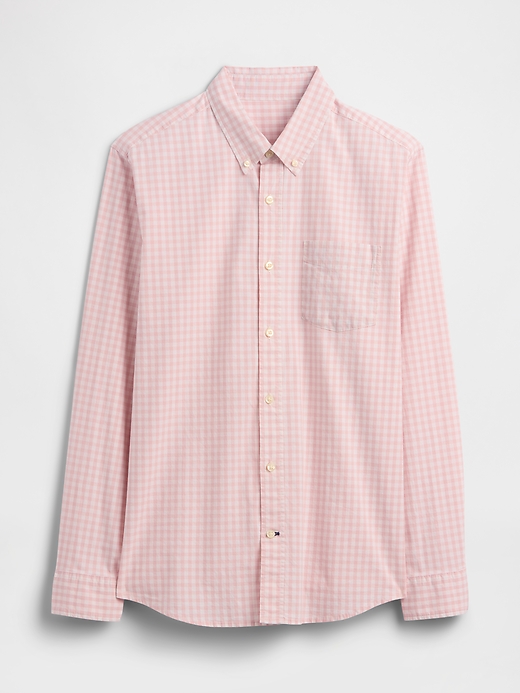 Image number 5 showing, Stretch Poplin Shirt in Standard Fit