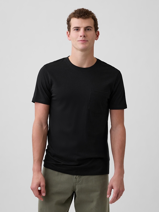 Image number 1 showing, Everyday Soft Pocket T-Shirt