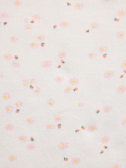 L'image numéro 3 présente T-shirt ras du cou côtelé pour Enfant