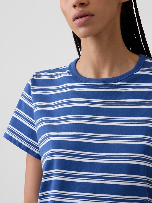Image number 4 showing, Favorite Stripe Crewneck T-Shirt