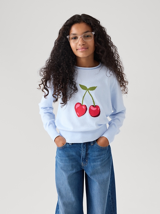 Image number 4 showing, Kids Relaxed Rollneck Sweater