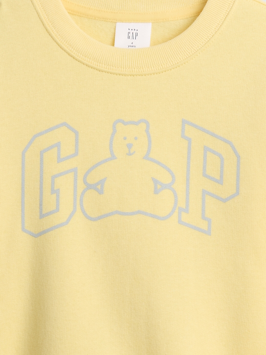 Image number 3 showing, babyGap Logo Relaxed Crewneck Sweatshirt