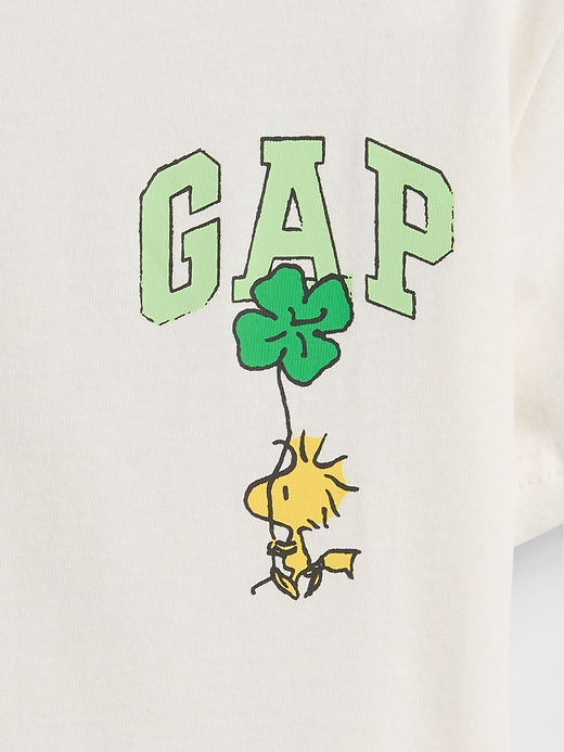 L'image numéro 3 présente T-shirt à imprimé Peanuts | babyGap