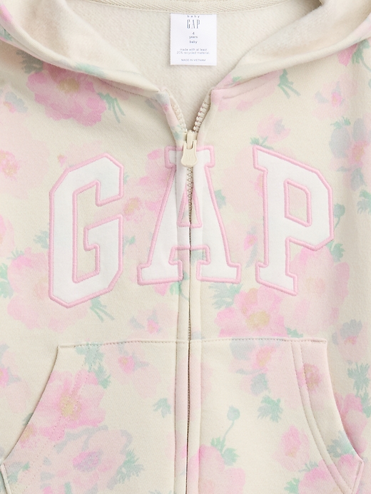 Image number 3 showing, babyGap Relaxed Logo Zip Hoodie