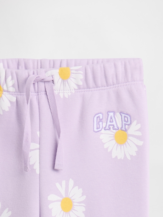 Image number 3 showing, babyGap Relaxed Pull-On Logo Joggers