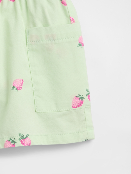 Image number 3 showing, babyGap Pull-On Linen-Blend Shorts