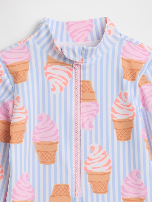 Image number 3 showing, babyGap One-Piece Rash Guard
