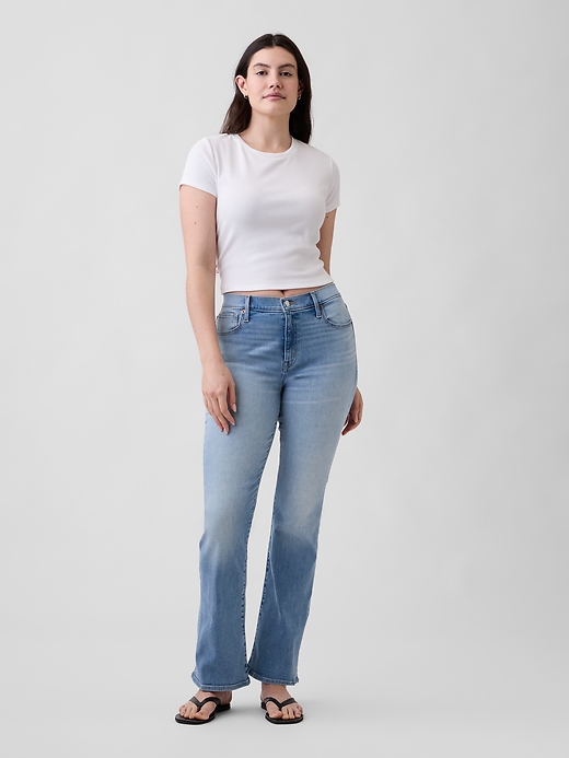 Image number 5 showing, Mid Rise Universal Baby Boot Jeans