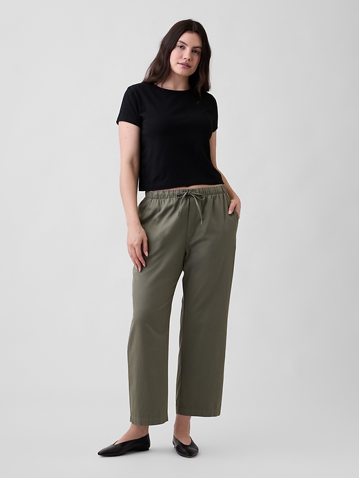 Image number 5 showing, Mid Rise Easy Twill Pants