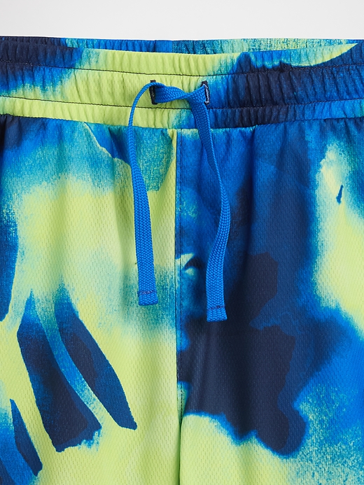 Image number 3 showing, Kids 100% Recycled Pull-On Mesh Shorts