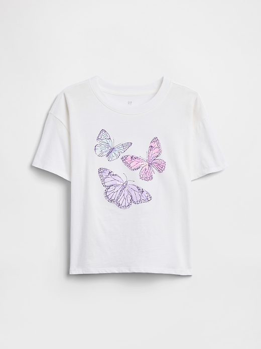 Image number 1 showing, Kids Oversized Graphic T-Shirt