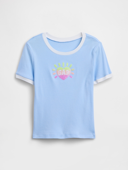 Image number 1 showing, Kids Ringer Graphic T-Shirt